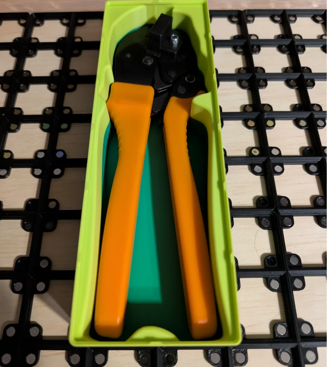 Gridfinity Anderson Power Pole Crimper Tray/Holder - Organizers, in stock in India