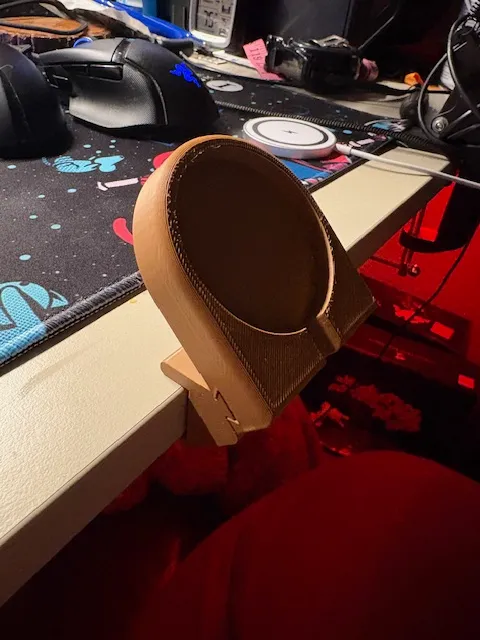 Wireless charger holder for desk mount, photo 4 of 4 - Wireless charger holder for desk mount Household