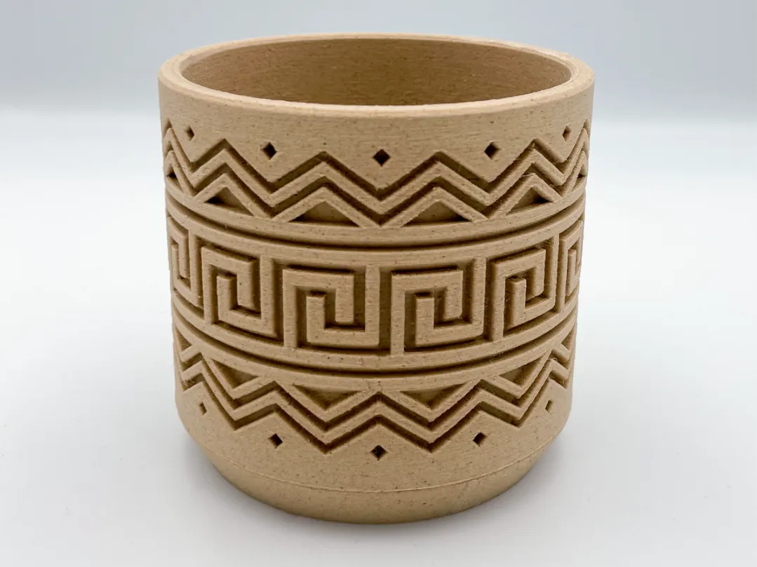 #5 Oriental planter with twist-lock drip tray