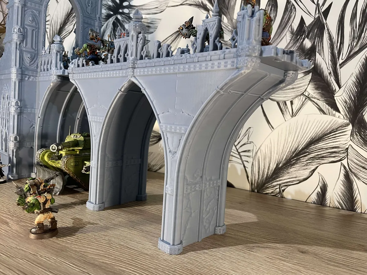 Wargame terrain Bridge Melassa Imperial ruins, photo 4 of 4 - Wargame terrain Bridge Melassa Imperial ruins Board Games & Tabletop