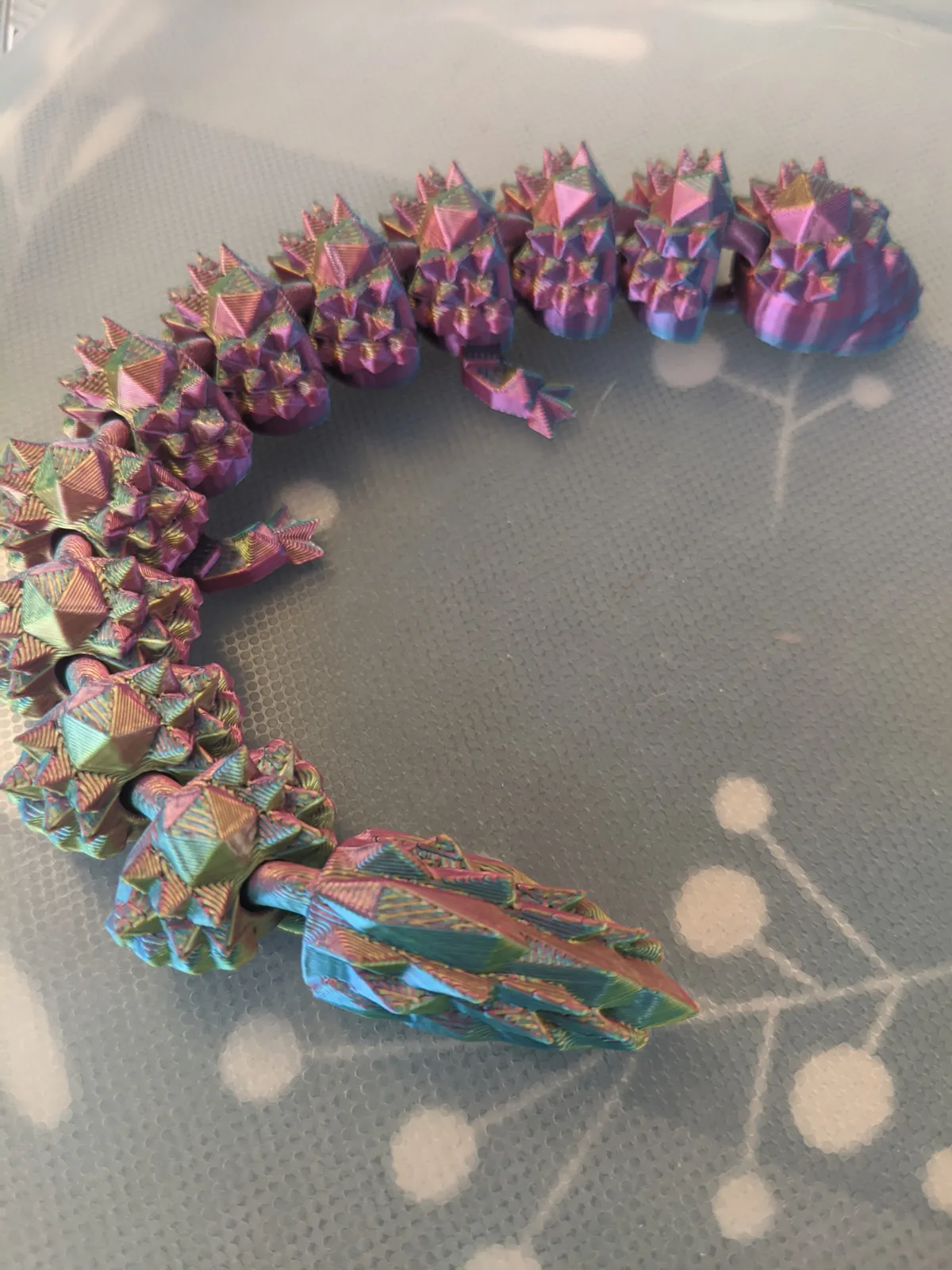 Articulated Crystal Dragon FREE TO SELL, photo 3 of 4 - Articulated Crystal Dragon FREE TO SELL Fidget & Sensory Toys