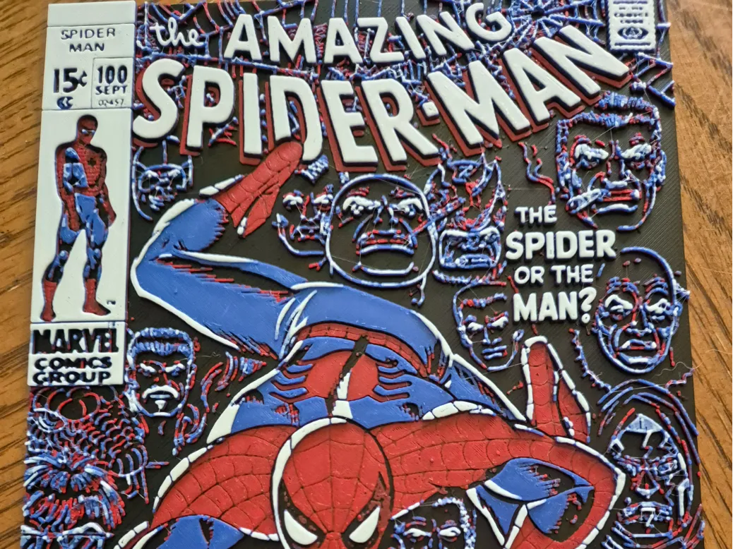 Spiderman Comic Cover Wall Art #2