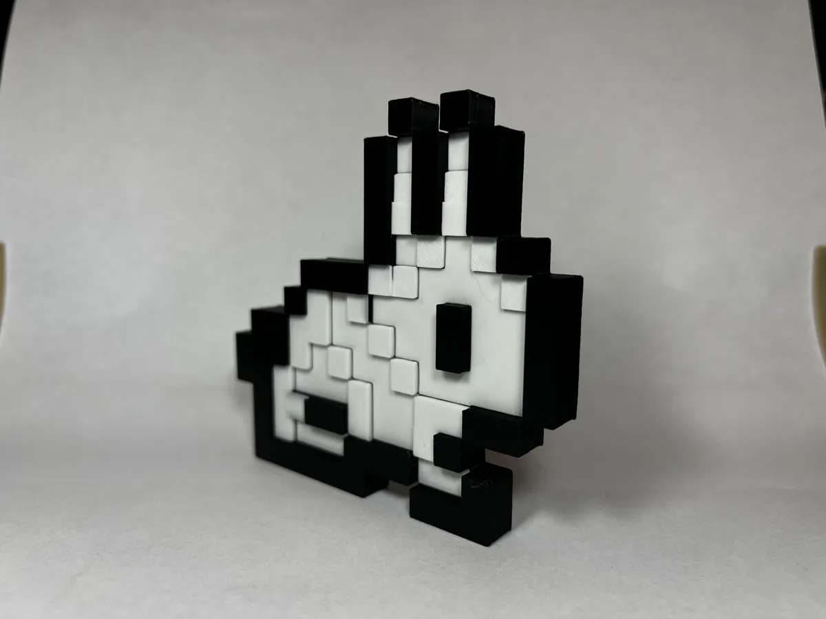 Terraria Bunny Pixel Art Decor, photo 3 of 4 - Terraria Bunny Pixel Art Decor Home Decor Items