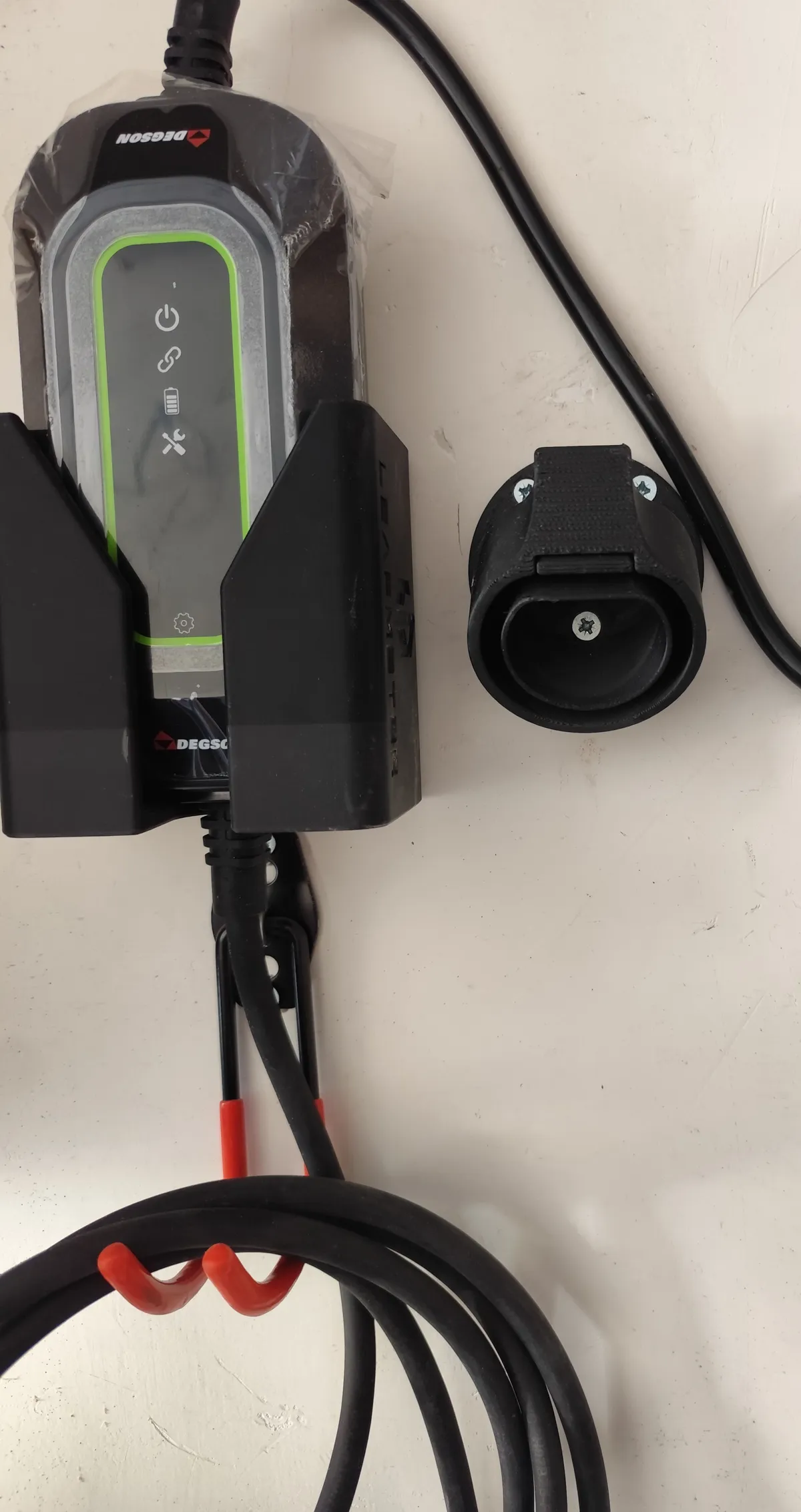 Wall mount for EV charger and Type 2 plug, photo 3 of 4 - Wall mount for EV charger and Type 2 plug Mobile & Device Accessories