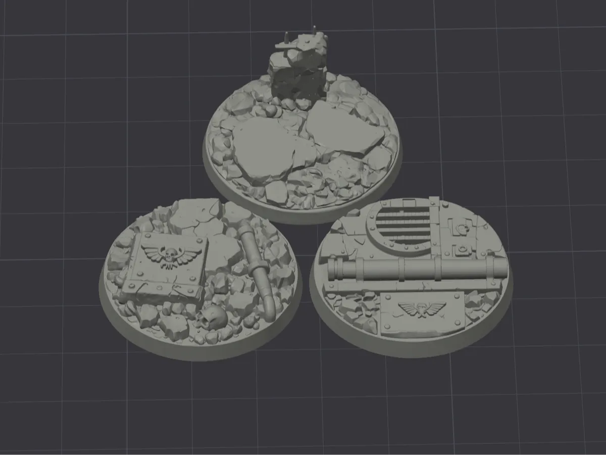 Ruined Battlefield Bases