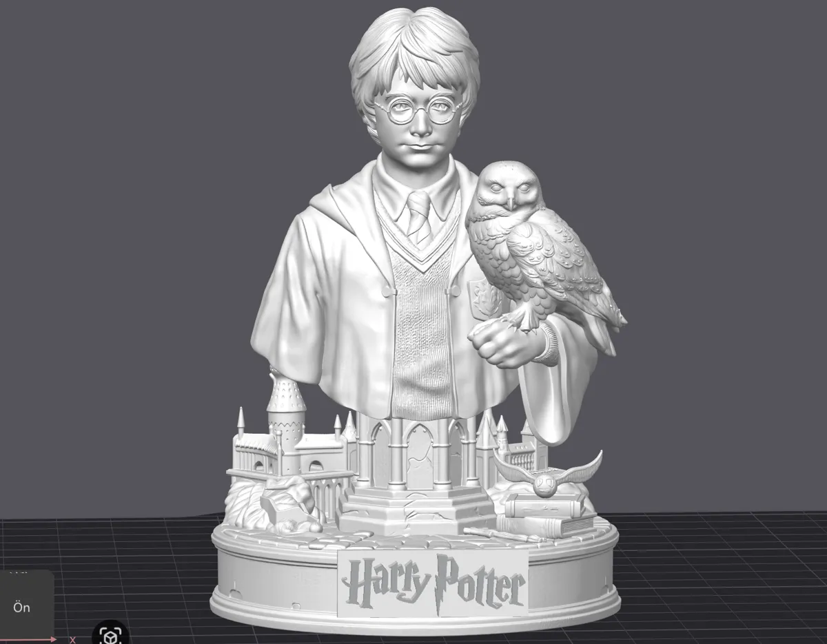 Harry Potter & Hedwig Diorama, Wizarding World, photo 4 of 4 - Harry Potter & Hedwig Diorama, Wizarding World Figurines & Collectibles
