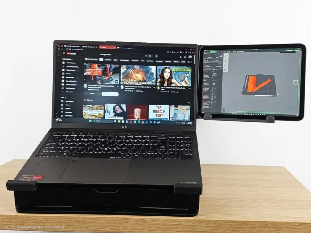Laptop Ipad Mount (Or Monitor)