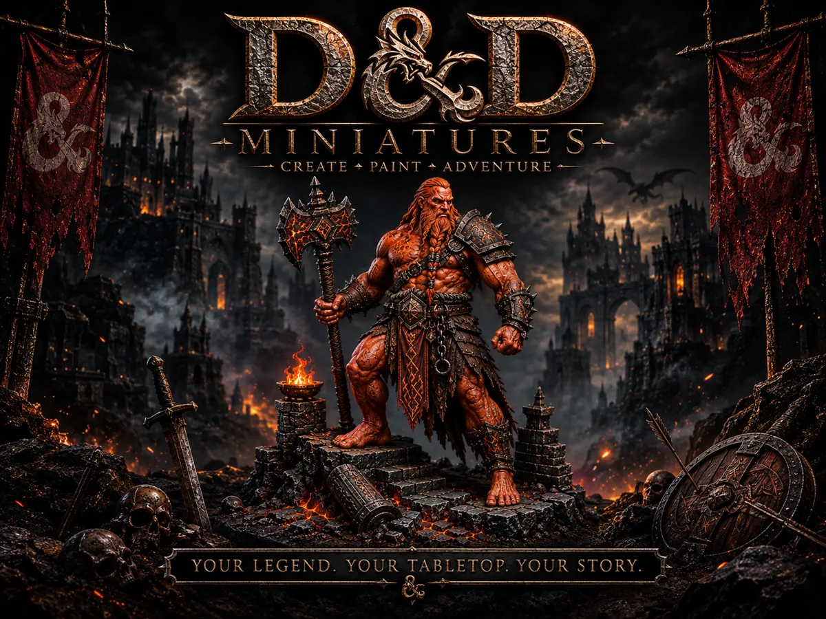 DnD Fantasy Fire Giant miniature - Other Miniatures, in stock in India