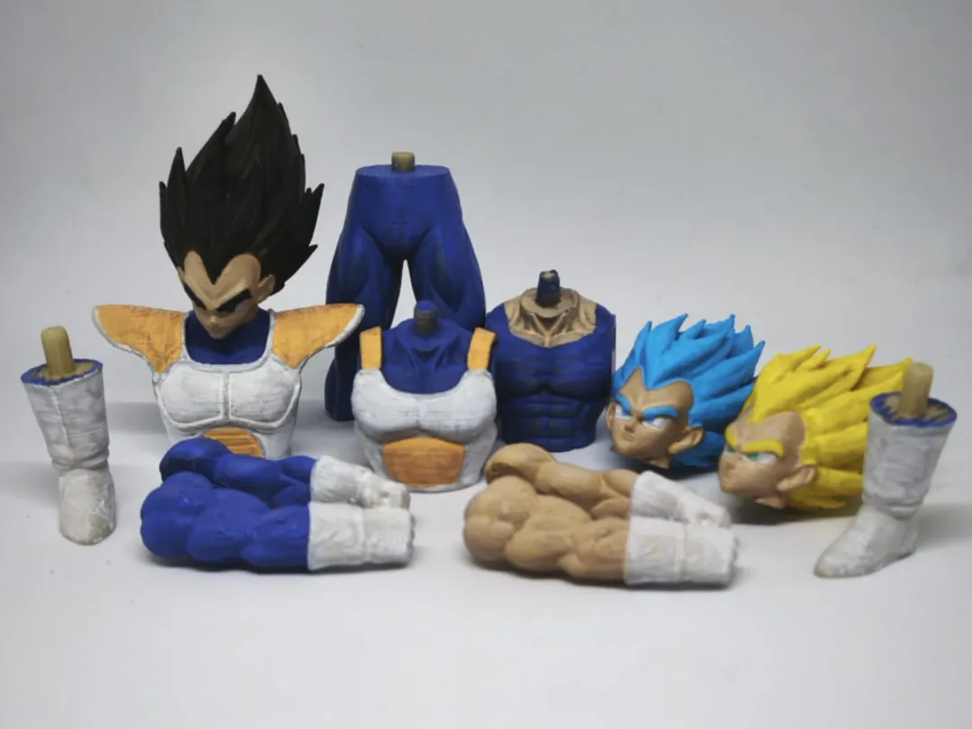 Vegeta Modular Action Figure
