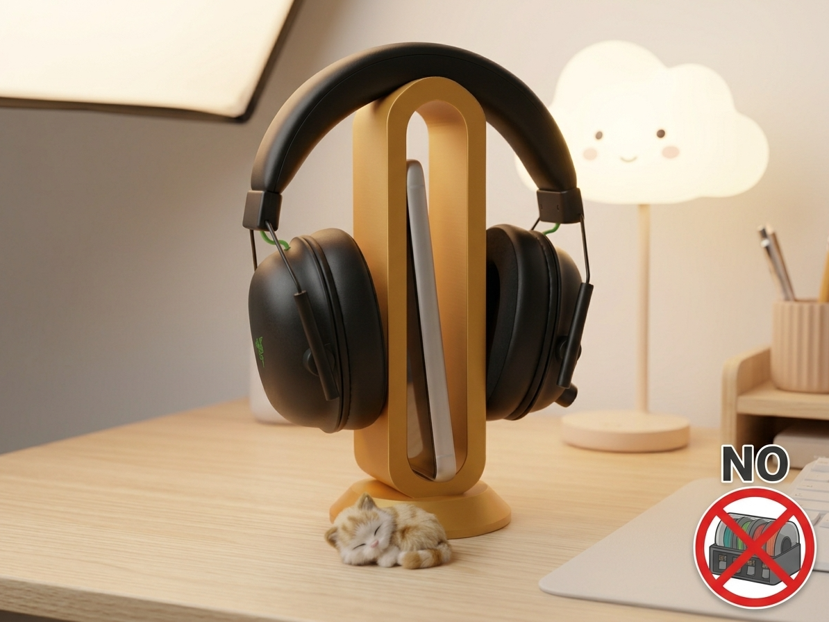 Cute Headphone & Phone Stand - Decor, in stock in India