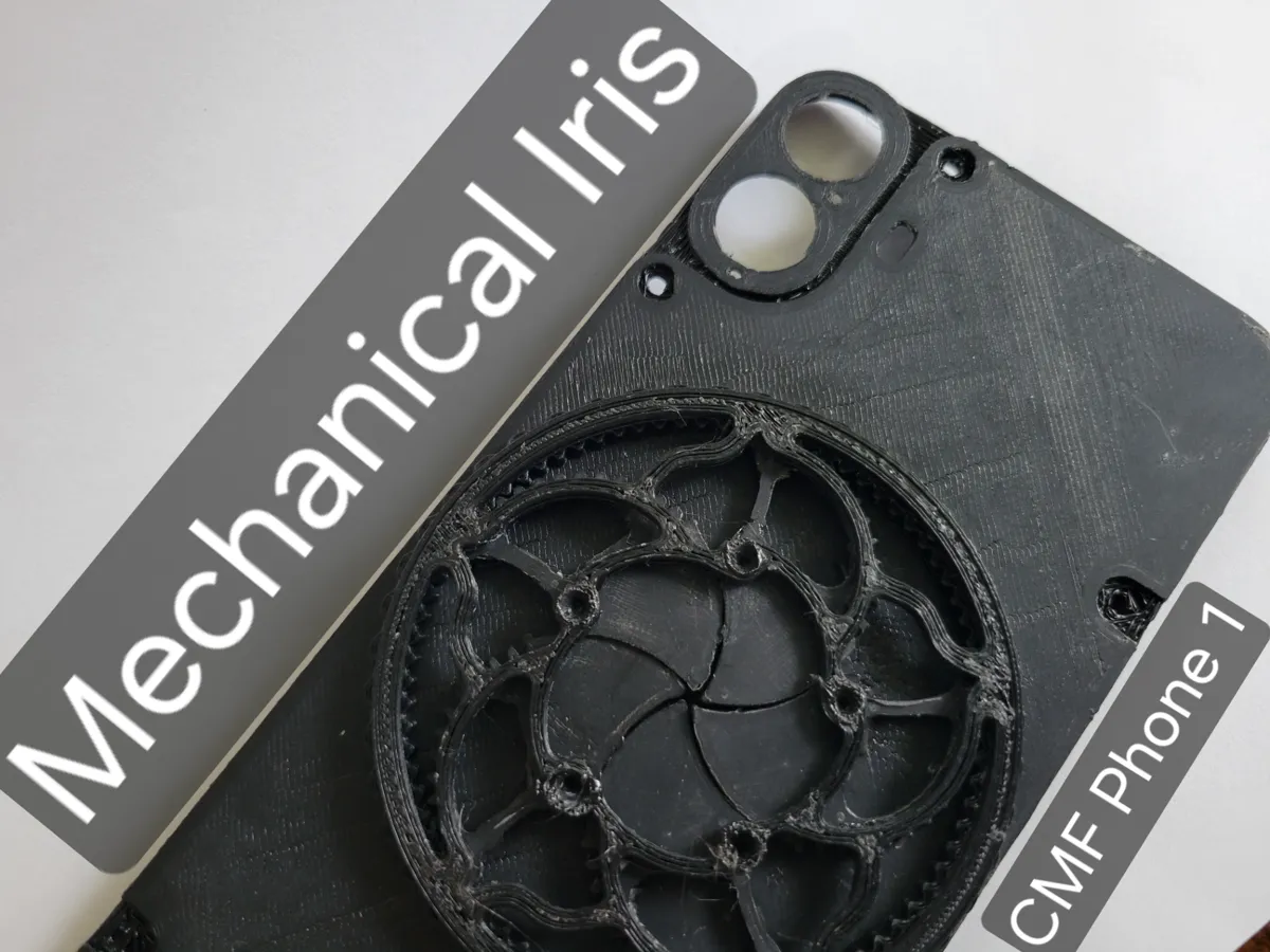 Mechanical Iris Backplate CMF Phone 1 - Electronics, in stock in India