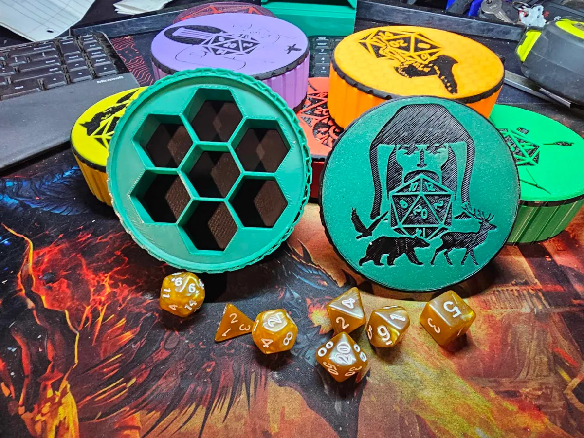 The Druid Symbol Dice Sanctuary, photo 3 of 4 - The Druid Symbol Dice Sanctuary Toys & Games
