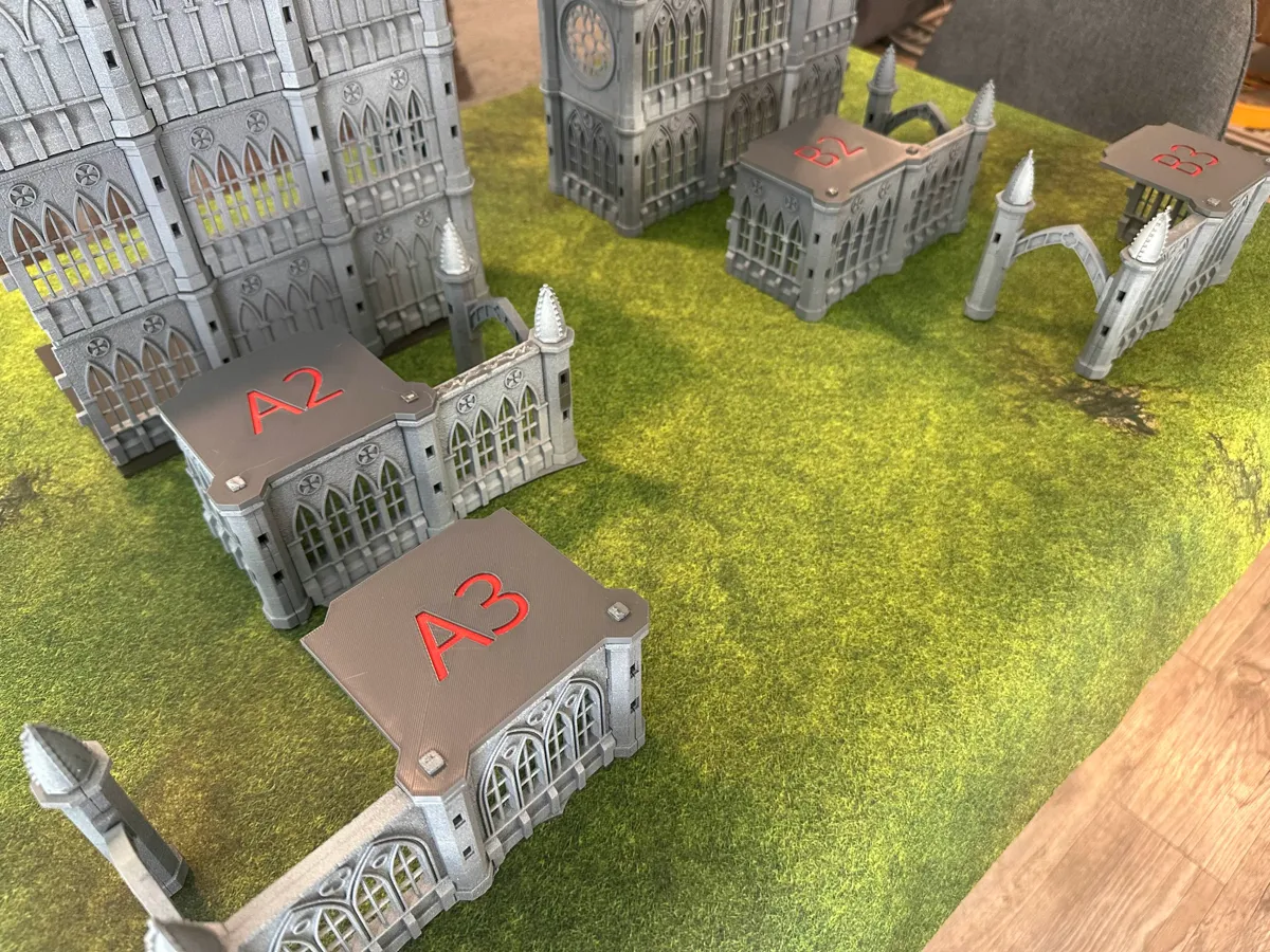 Pegasus Hobbies Terrain Numbered Roof Tiles - Board Games, in stock in India