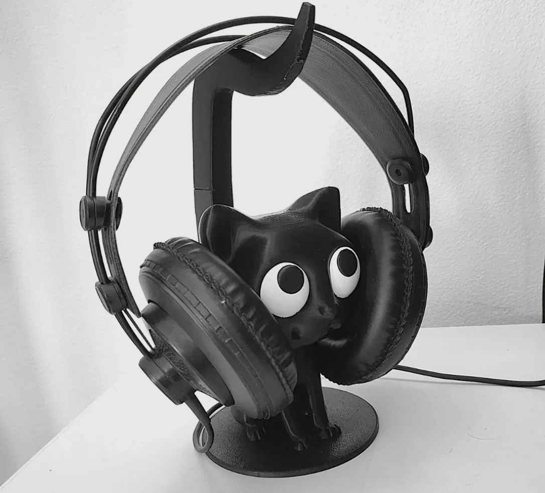Cat Headphone holder