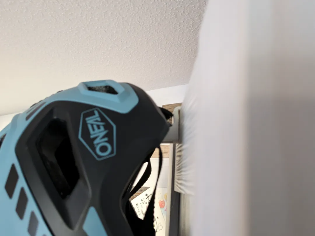 Bike Helmet Hook for Closet Door - Clothes Hangers & Hanger Hooks, in stock