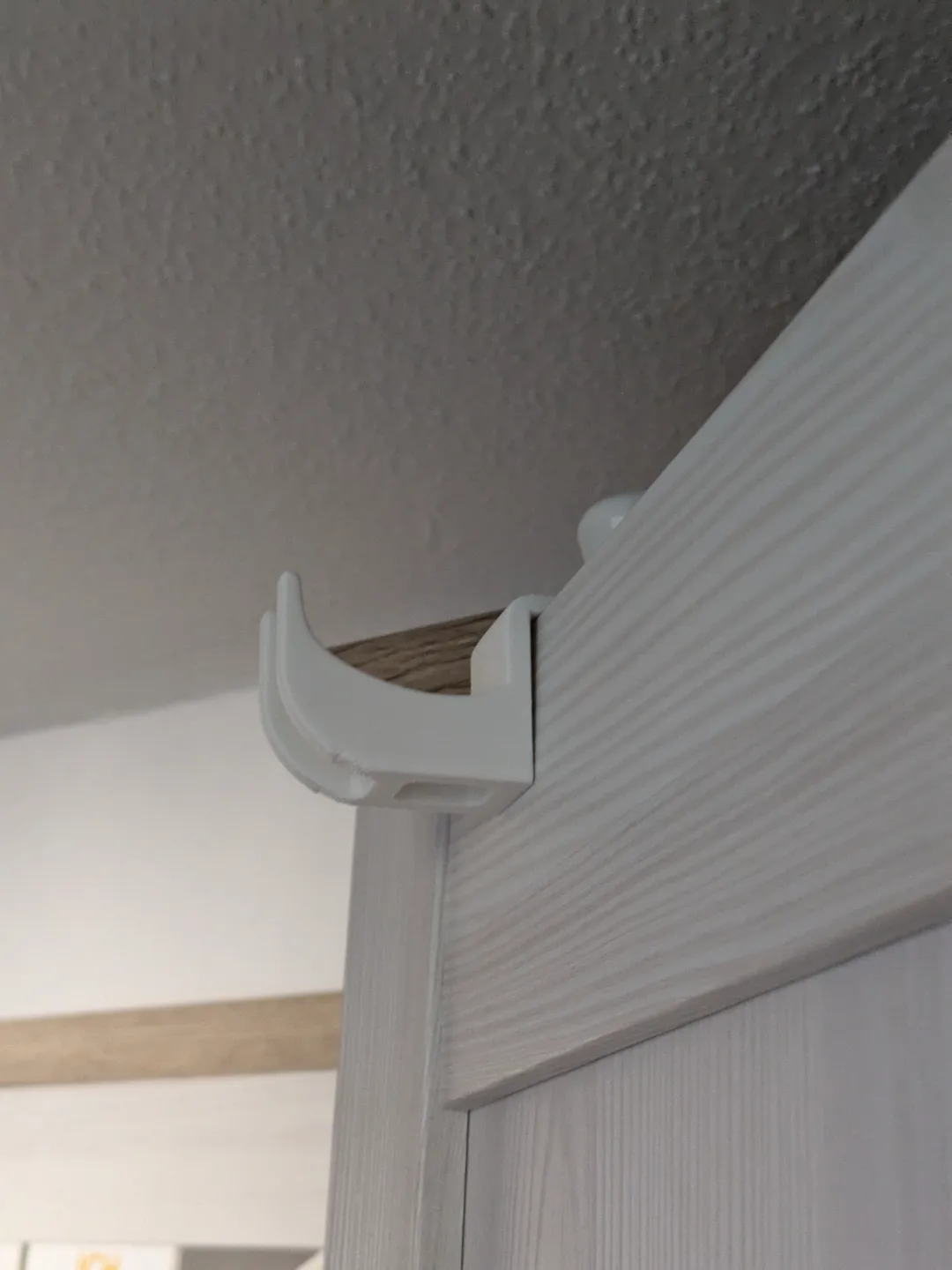 Bike Helmet Hook for Closet Door, photo 2 of 4 - Bike Helmet Hook for Closet Door Storage & Organisation