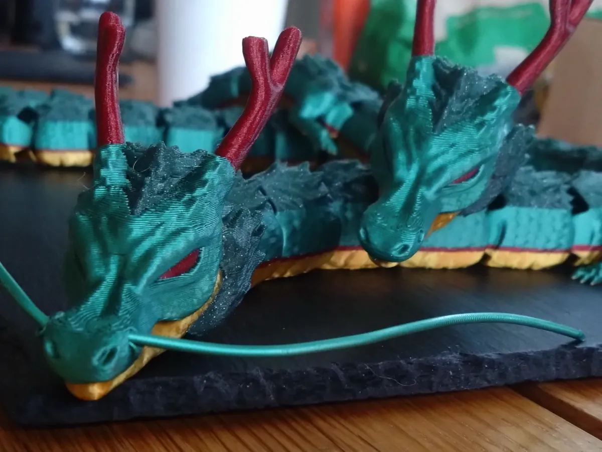 Articulated Shenron Dragon Toy, photo 2 of 4 - Articulated Shenron Dragon Toy Toys & Games