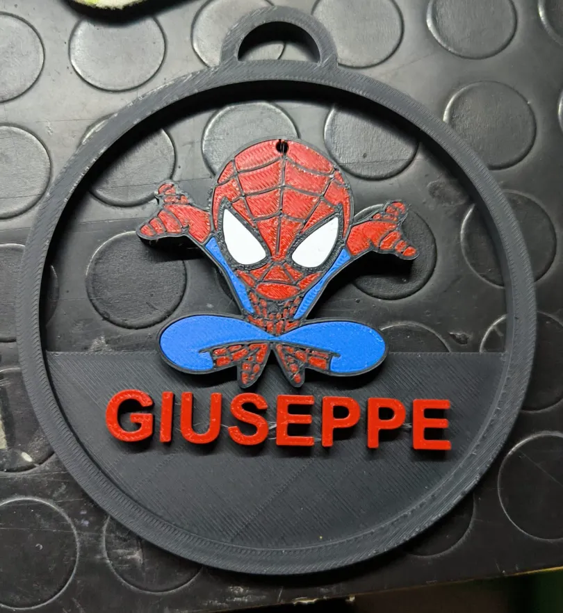 Christmas Ball customizable Decoration spiderman - Festivities, in stock in India