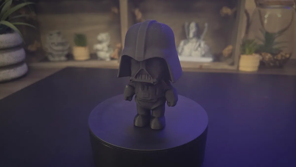 Little Star Warrior #01 - Darth Vader, photo 3 of 4 - Little Star Warrior #01 - Darth Vader Generative Art