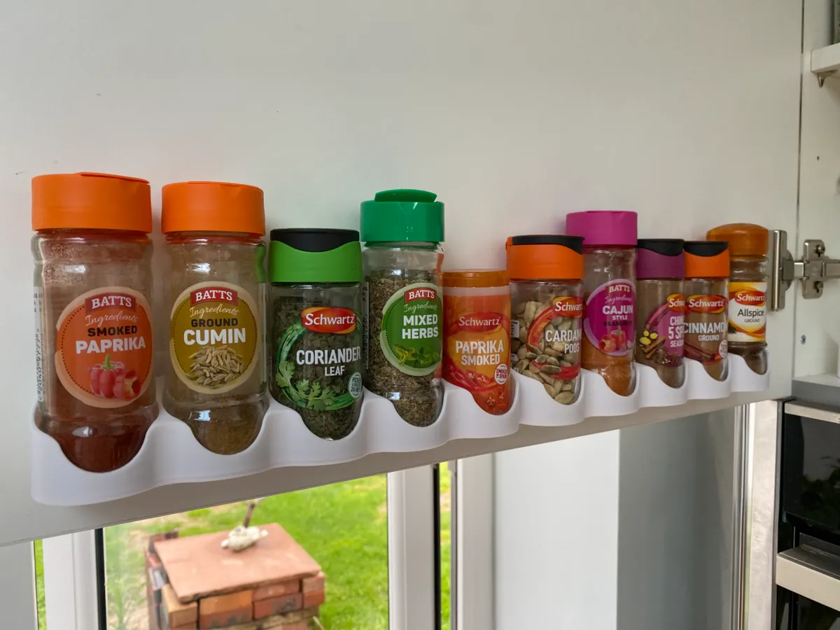 Door/wall mounted spice rack (no screws) - Home Accents, in stock in India
