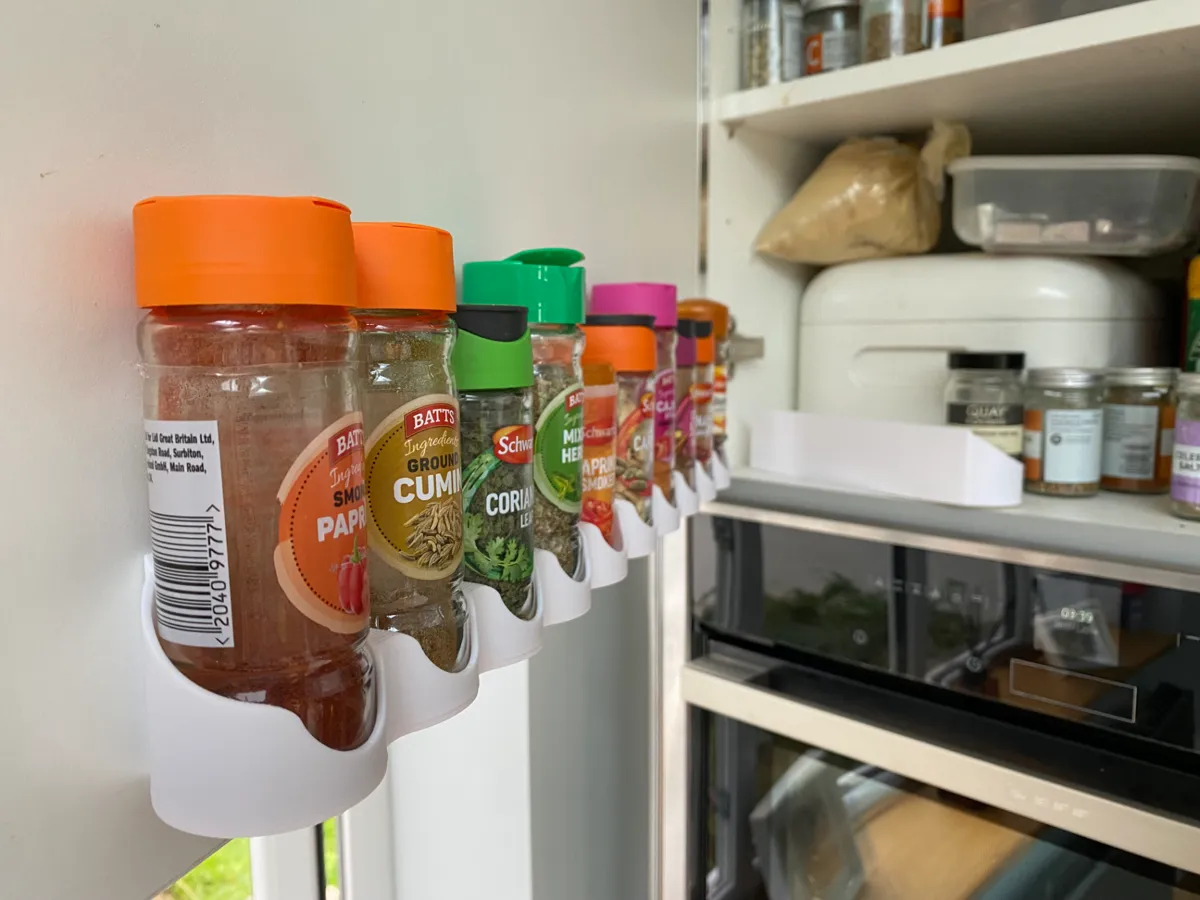 Door/wall mounted spice rack (no screws), photo 4 of 4 - Door/wall mounted spice rack (no screws) Household
