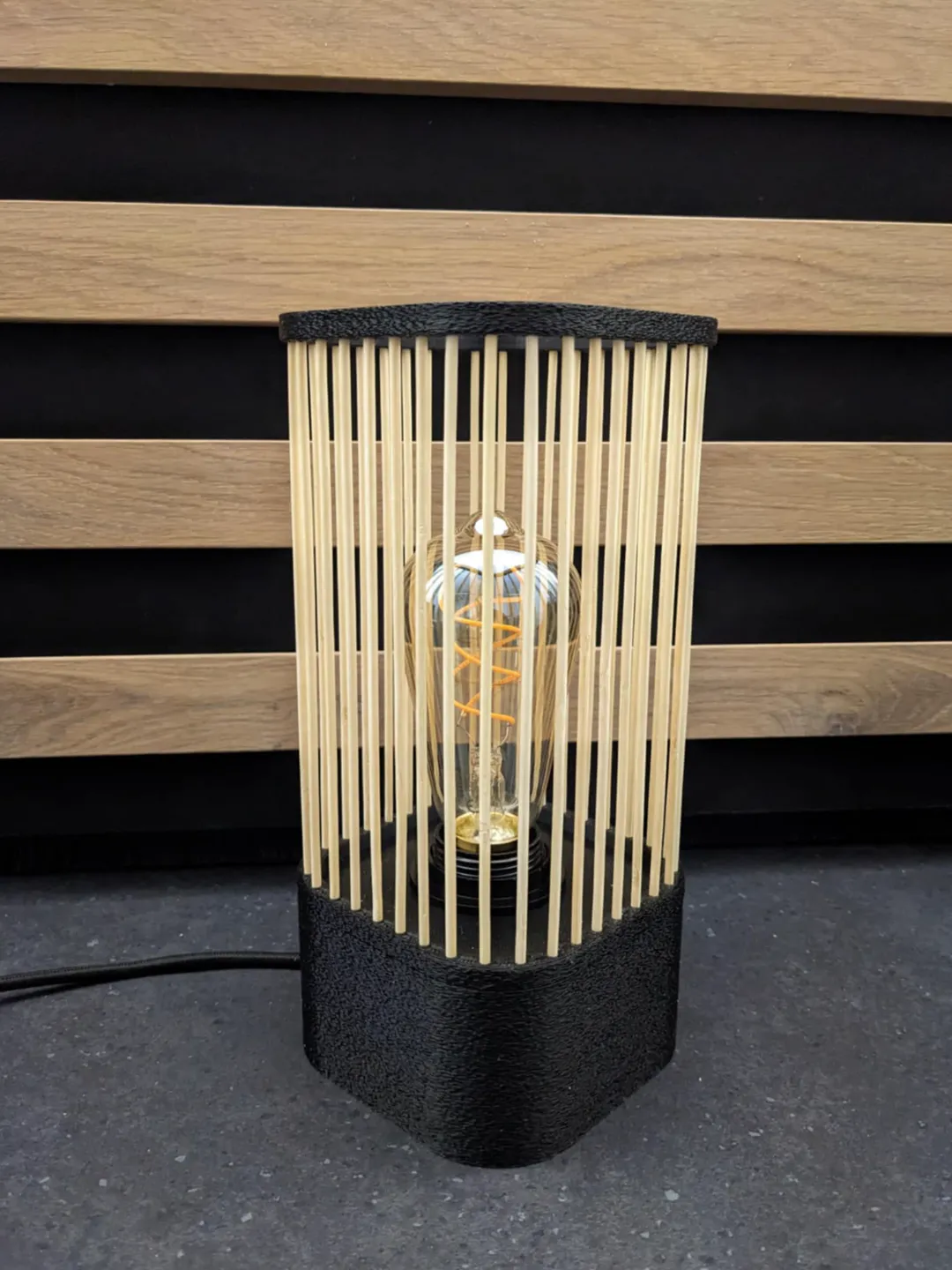 BBQ Skewers Desk / Night Lamp, photo 2 of 3 - BBQ Skewers Desk / Night Lamp Lamps & Lighting