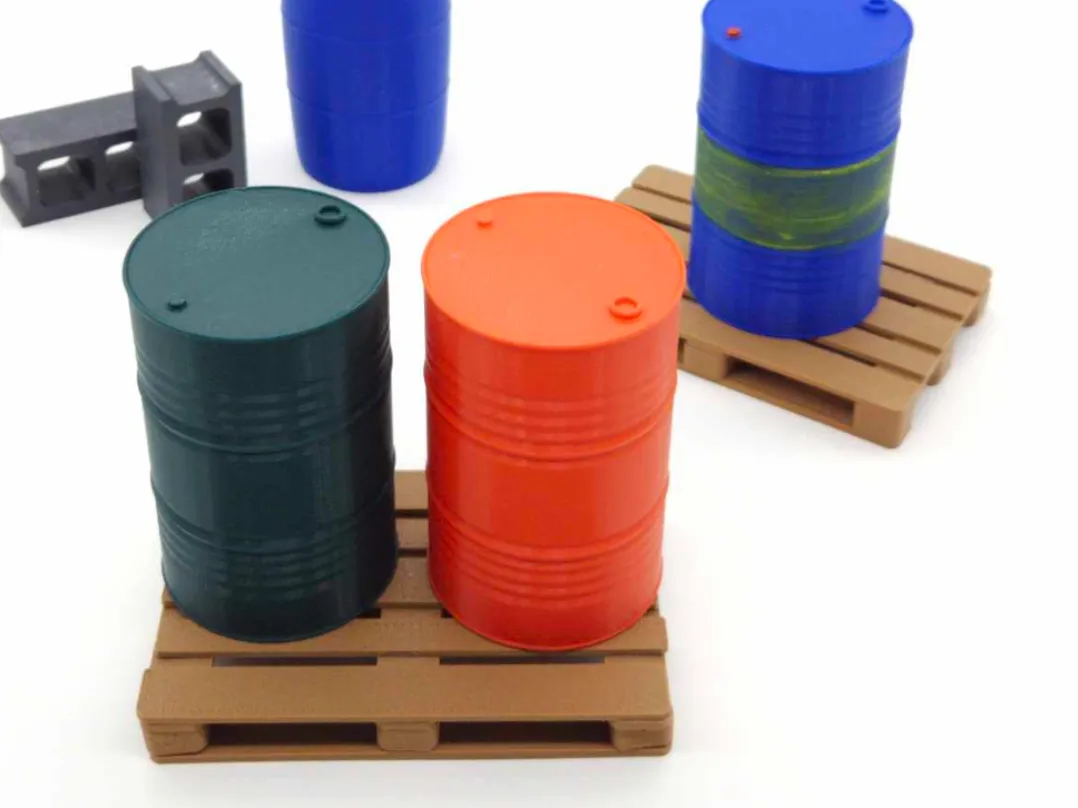Oil Drum - Scale model