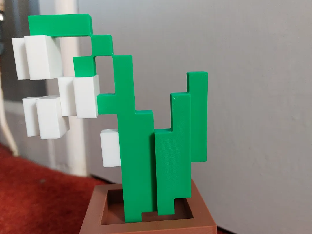 Minecraft Lily of the Valley Flower Pot