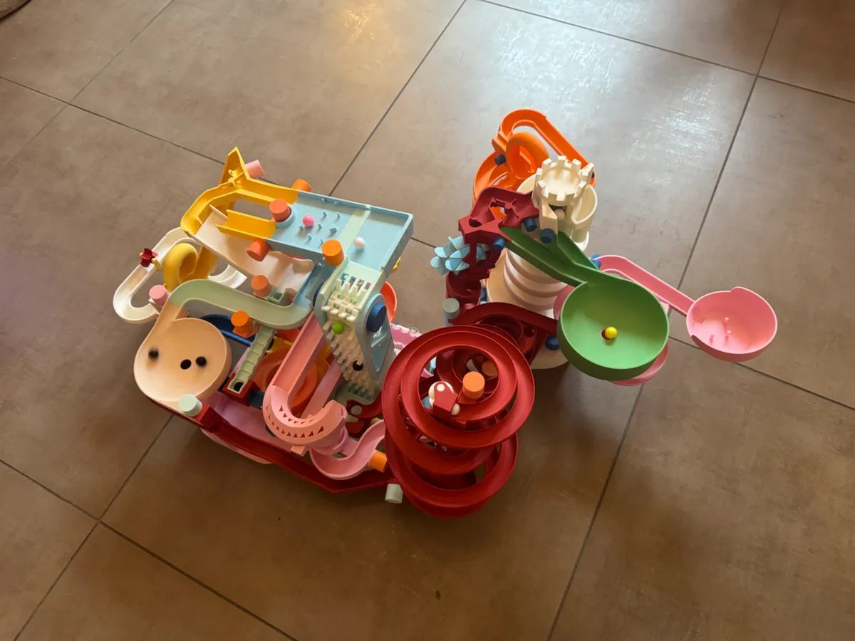 5-Ways Roller Coaster & Tower Marble Run Connector, photo 4 of 4 - 5-Ways Roller Coaster & Tower Marble Run Connector Home Decor Items