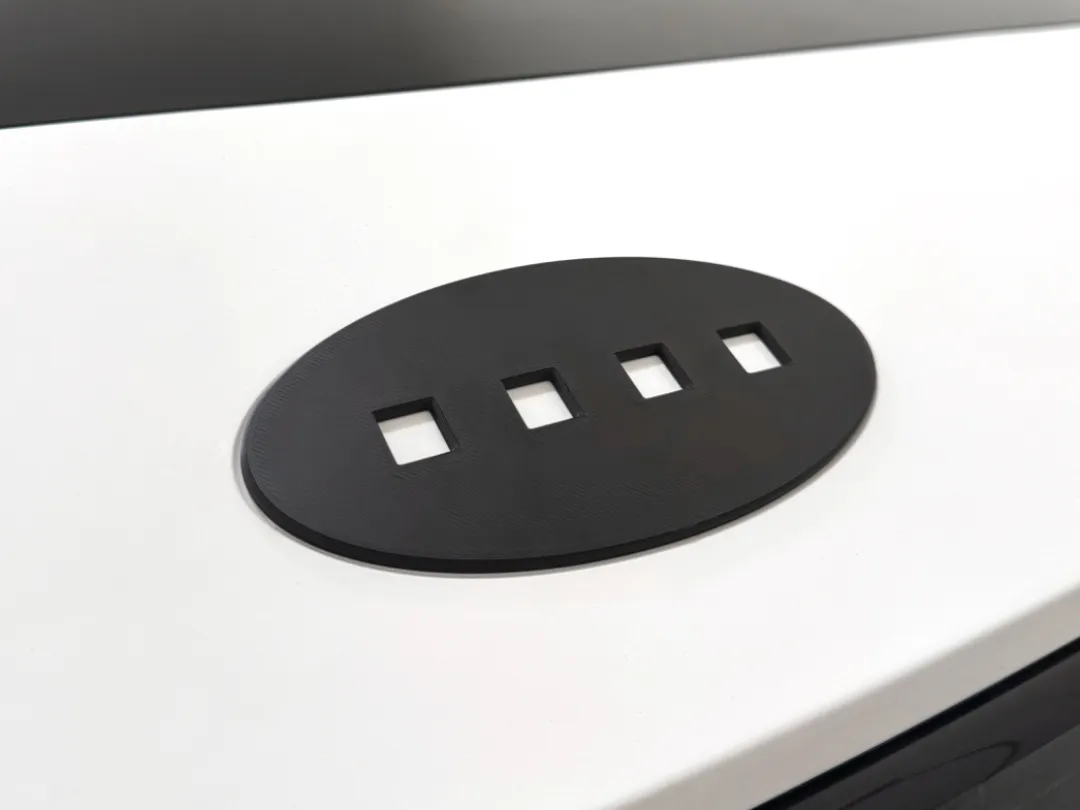 Hyundai Ioniq 5 Morse Code Rear Emblem