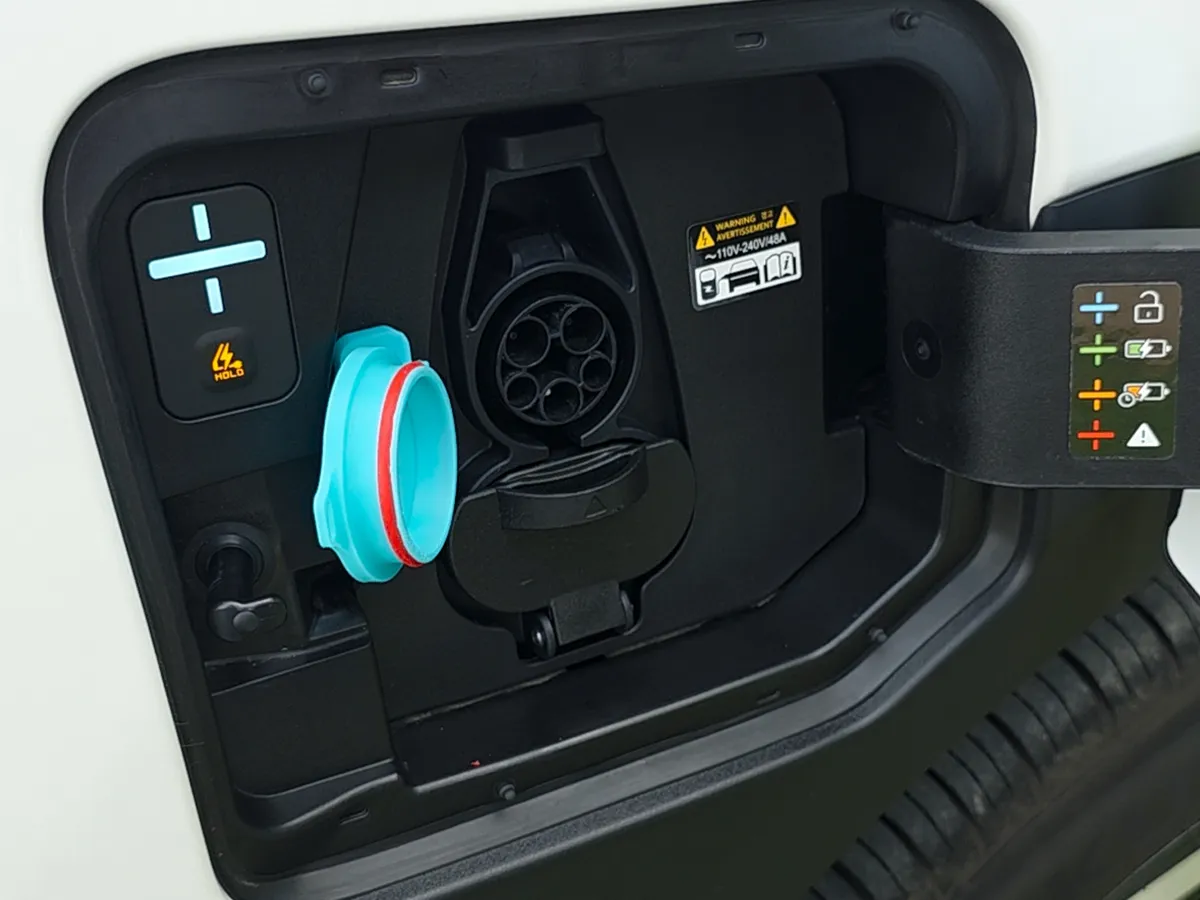 Kia EV3 Charging Port Cover, photo 3 of 3 - Kia EV3 Charging Port Cover Car & Vehicle