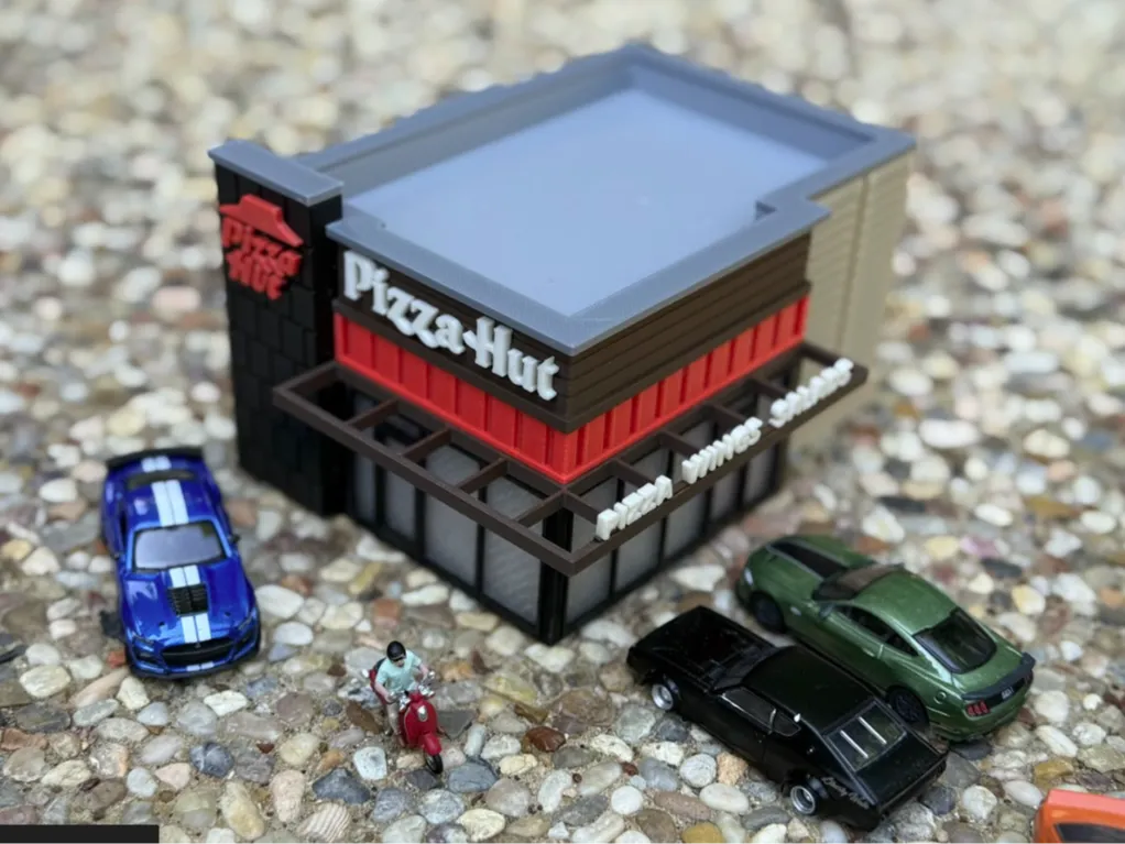 1:64 New Pizza Hut Diorama