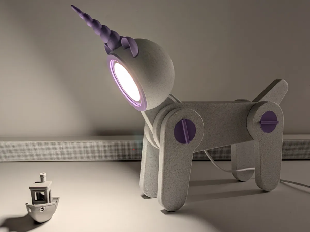 Adjustable Unicorn Lamp