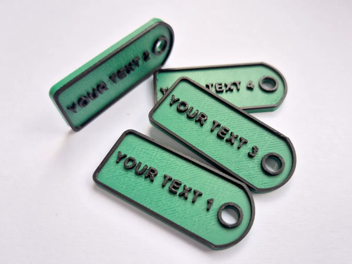 Customizable Key Ring