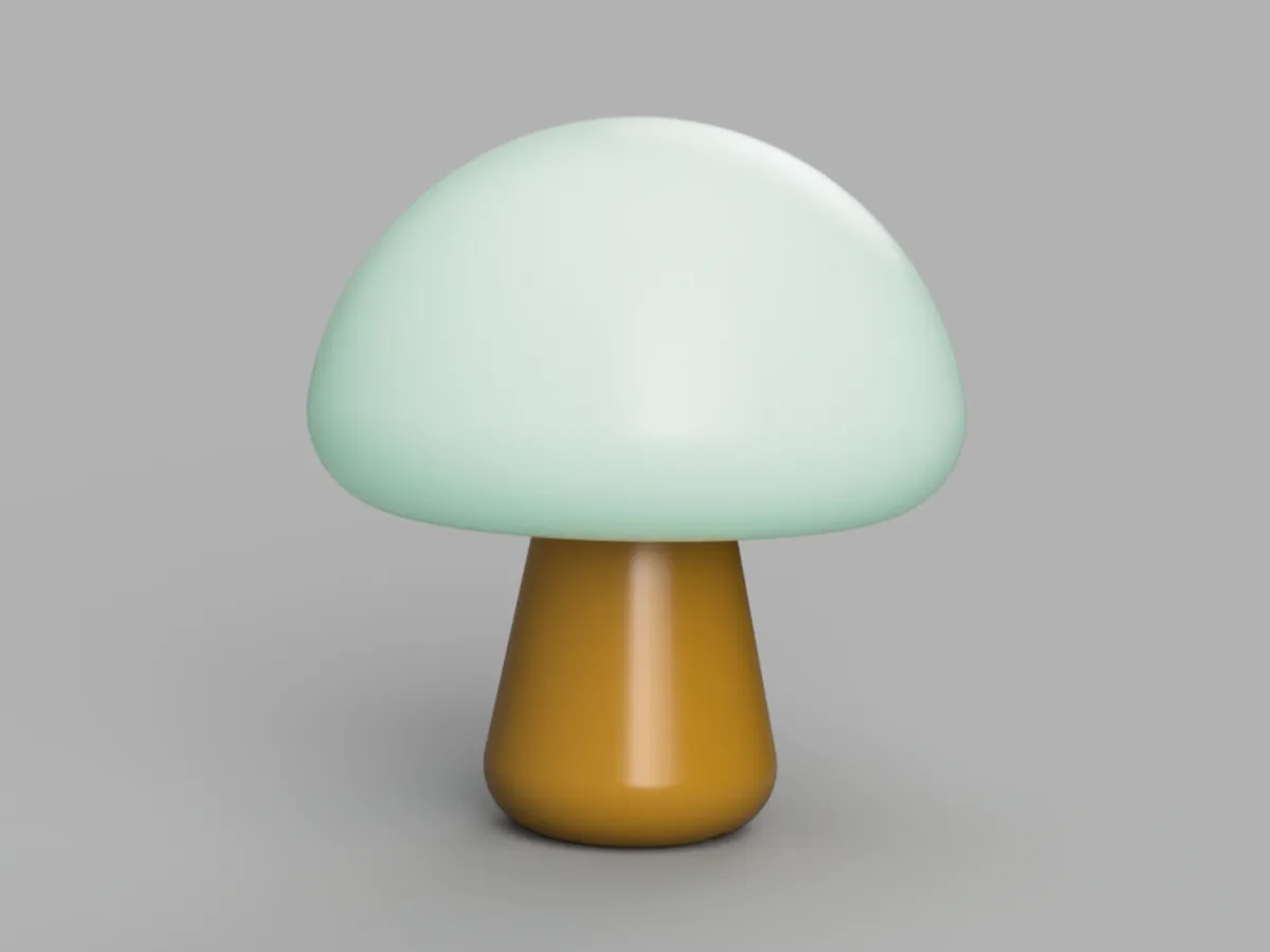 mushroom lamp