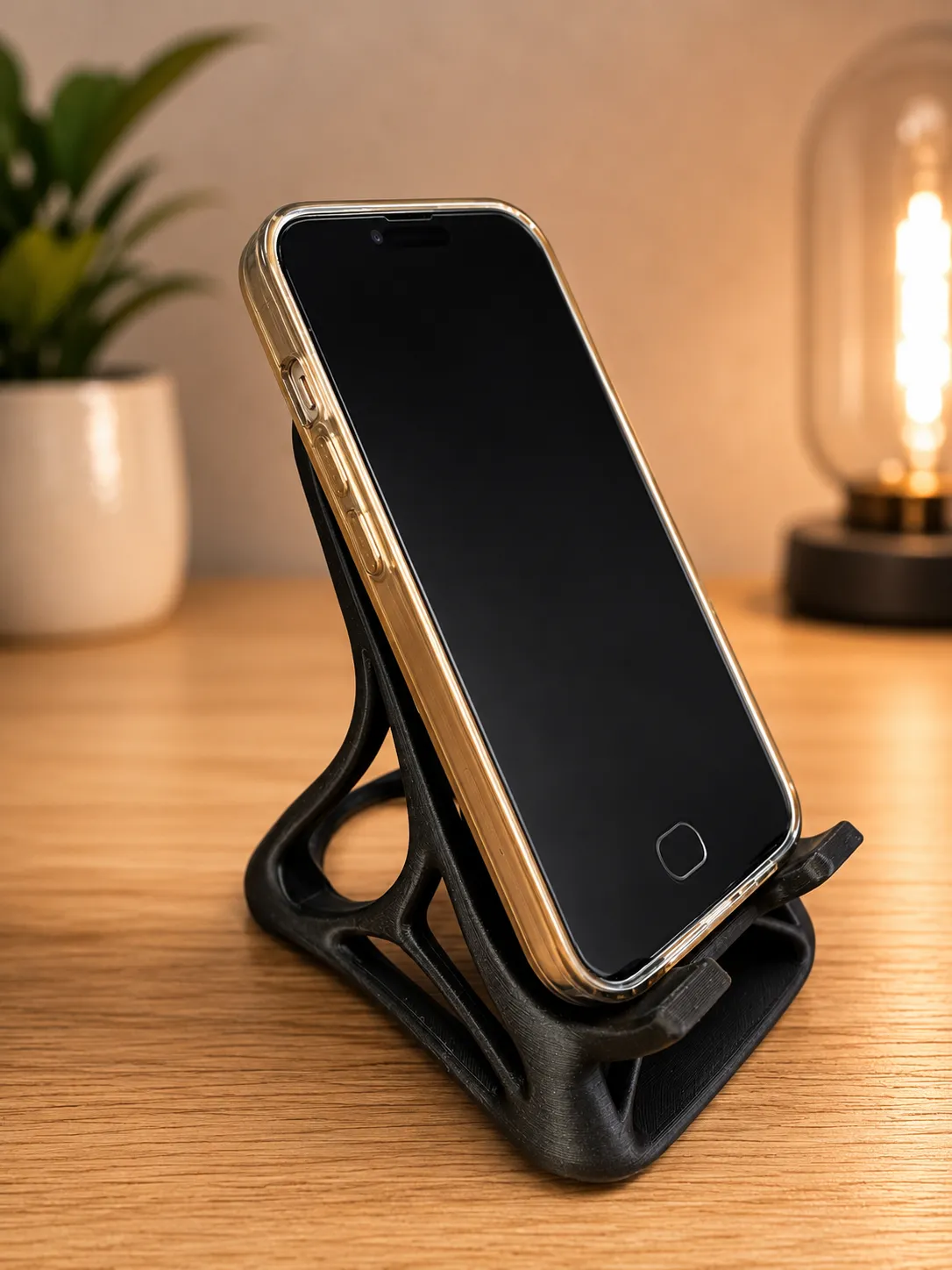 Lattice Style Elegant Phone Stand, photo 3 of 4 - Lattice Style Elegant Phone Stand Mobile & Device Accessories