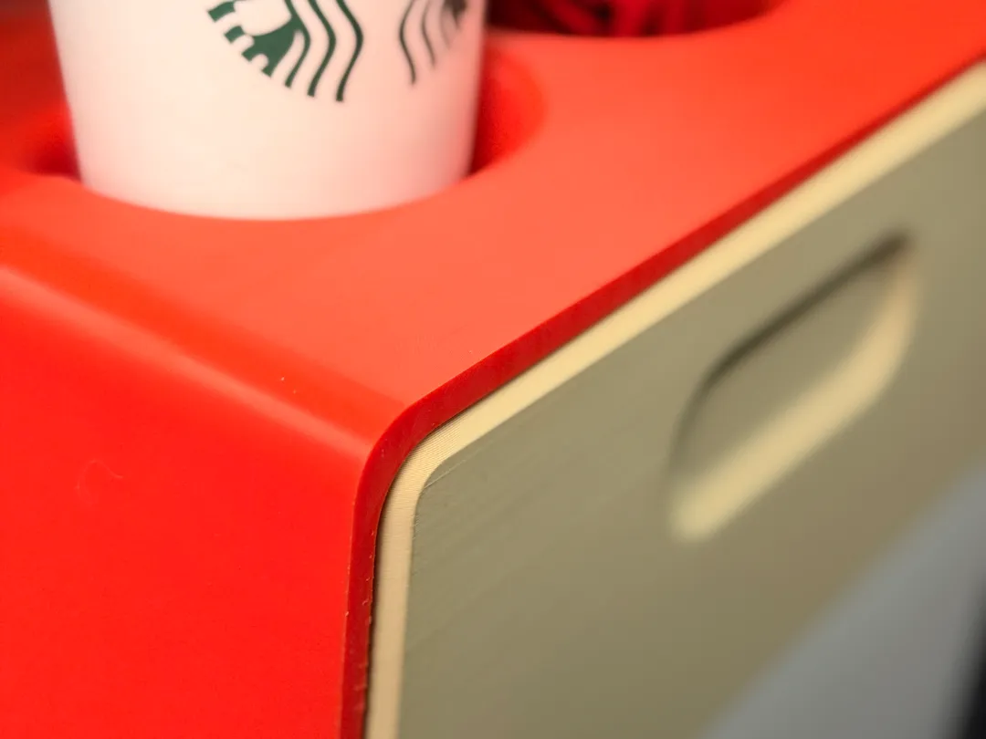 Model Y Garbage Bin & Cup Holder