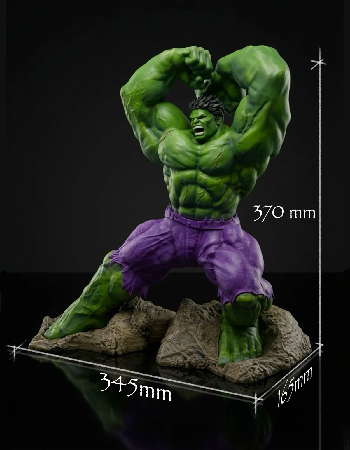 Hulk Statue, photo 3 of 3 - Hulk Statue Figurines & Collectibles