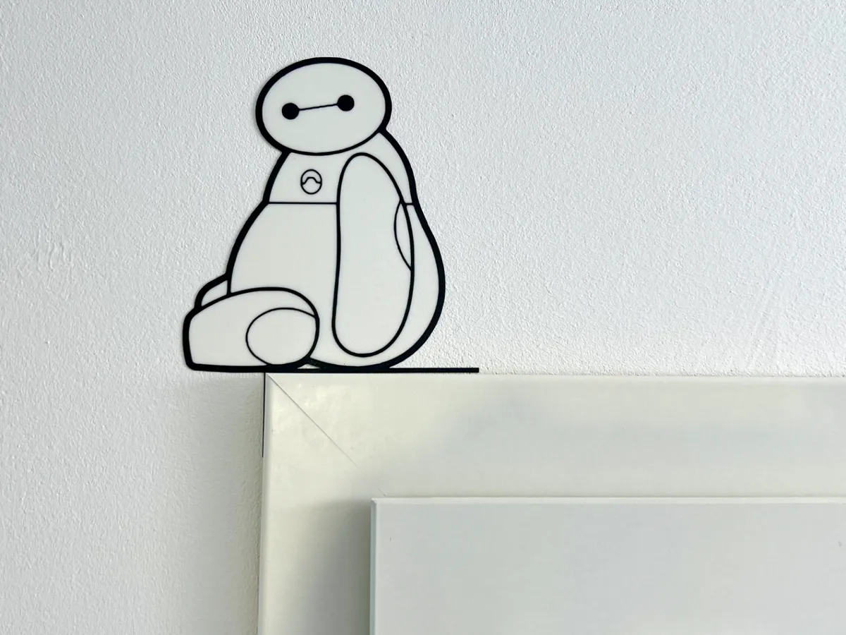 Baymax Türrahmen Dekoration