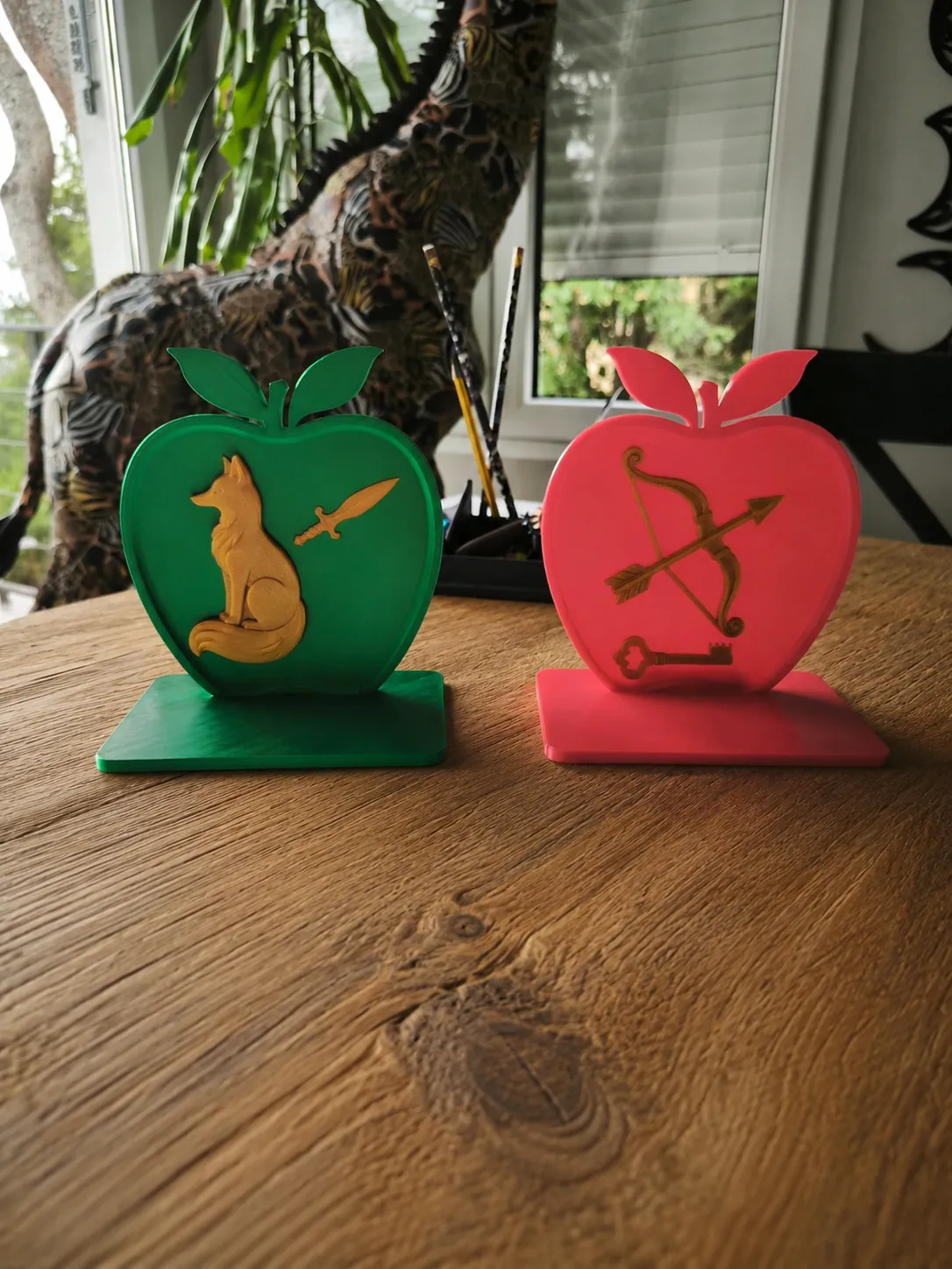 Once Upon a Broken Heart Inspired Bookends, photo 2 of 4 - Once Upon a Broken Heart Inspired Bookends Desk & Office