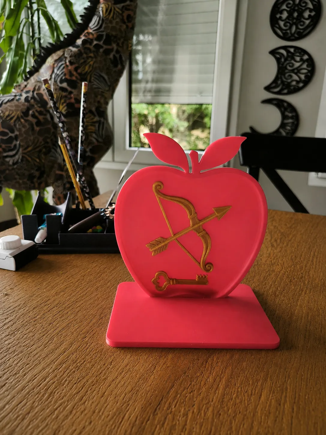 Once Upon a Broken Heart Inspired Bookends, photo 3 of 4 - Once Upon a Broken Heart Inspired Bookends Desk & Office