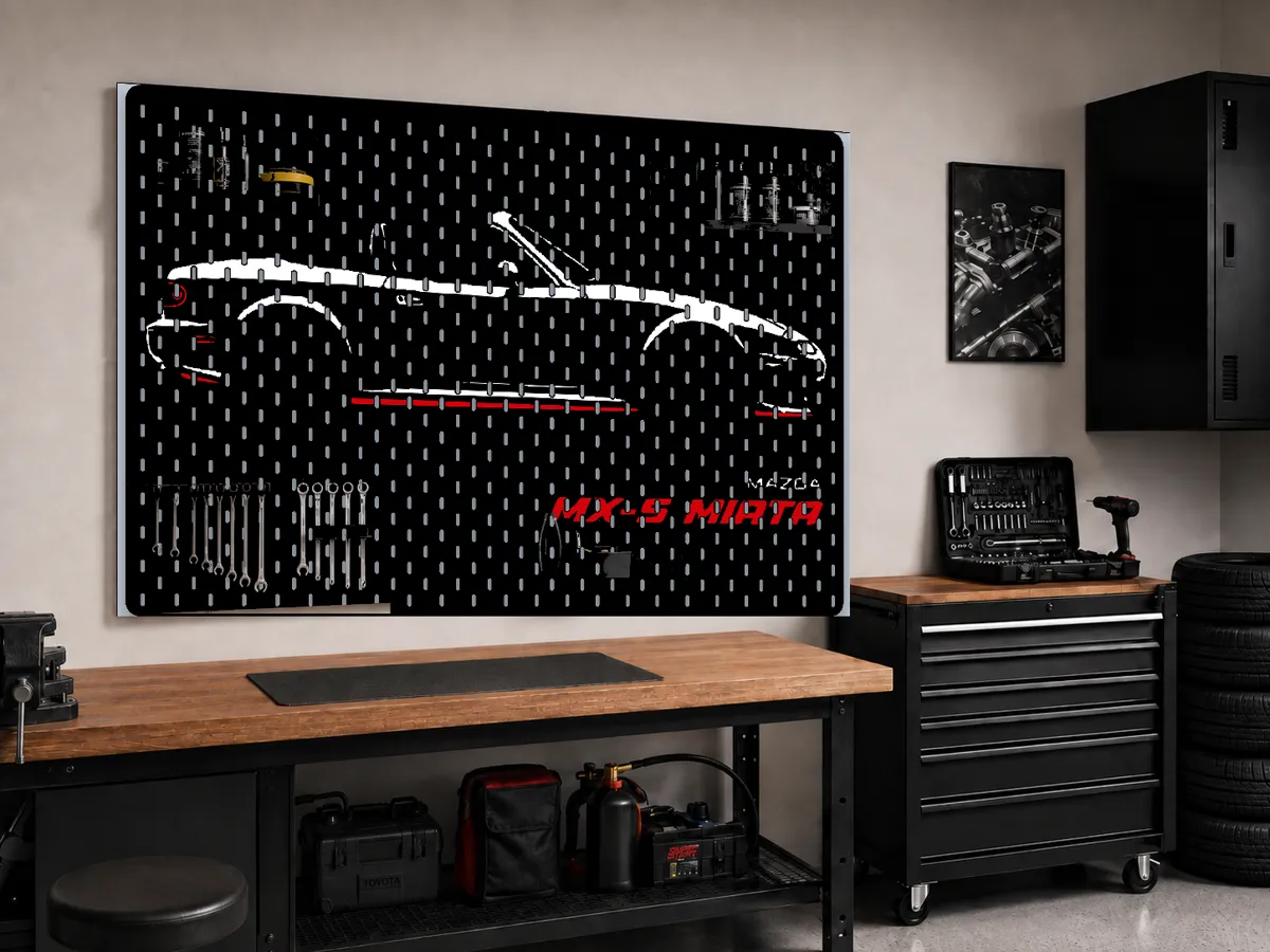 Mazda MX-5 Miata Makers Wall (SKADIS) - Pegboard & Wall Grid Systems, in stock in India
