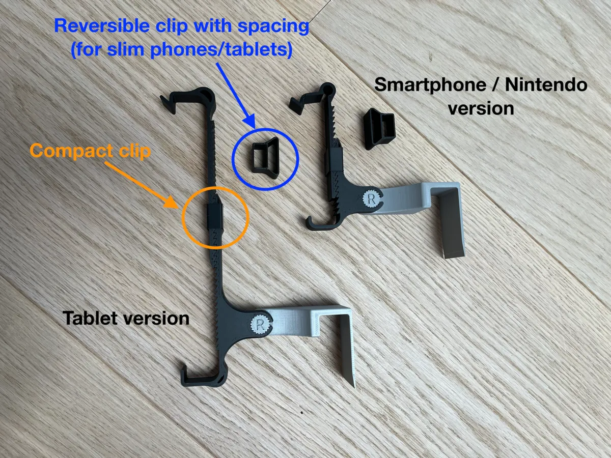 Airplane Tray Mount for Smartphone and Nintendo Switch, photo 3 of 4 - Airplane Tray Mount for Smartphone and Nintendo Switch Hobby & DIY