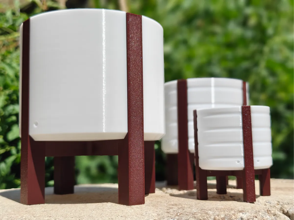 Minimalistic Inset Planter with Stand - Plant Stands & Holders, in stock