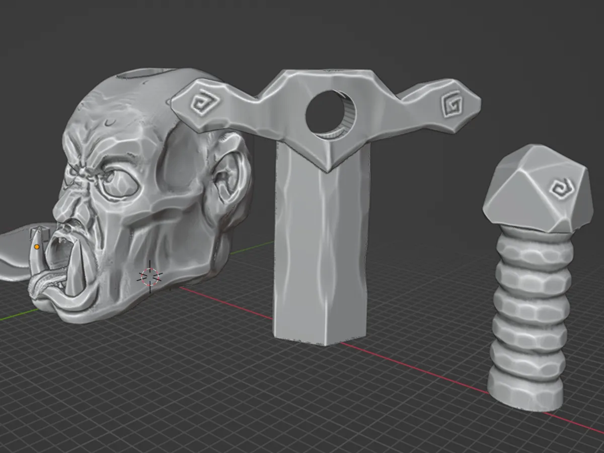 Orcs`s Head Dice Tower for TTRPG, photo 4 of 4 - Orcs`s Head Dice Tower for TTRPG Board Games & Tabletop