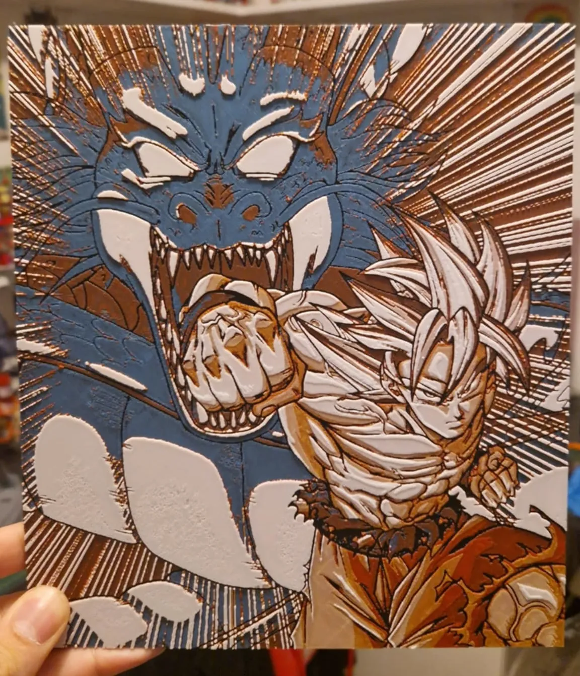 Dragon Ball Super - Goku Ultra Instinct, photo 3 of 4 - Dragon Ball Super - Goku Ultra Instinct Generative Art