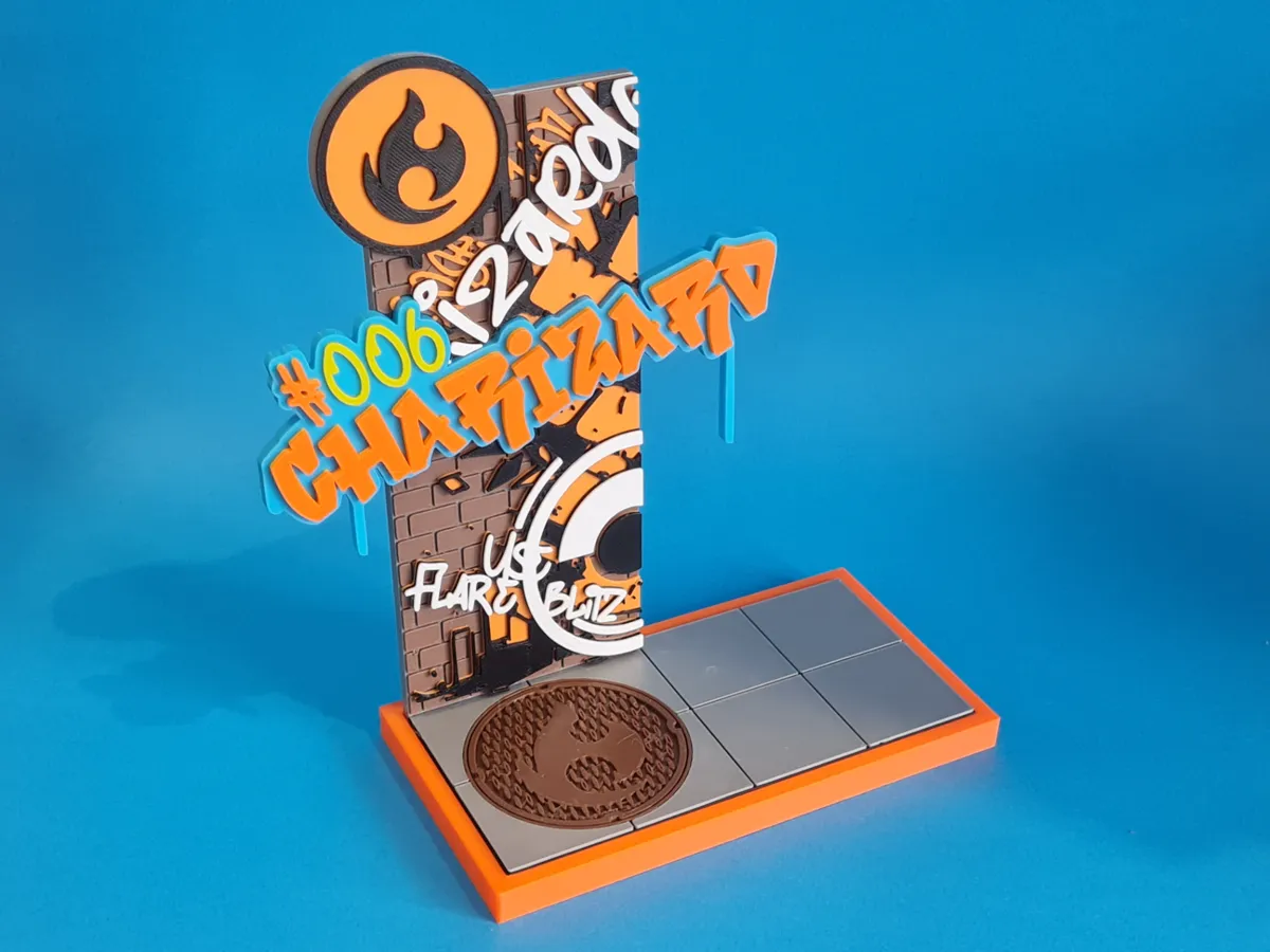 Tagged Galaxy Display Stand #003 Charizard - Characters, in stock in India