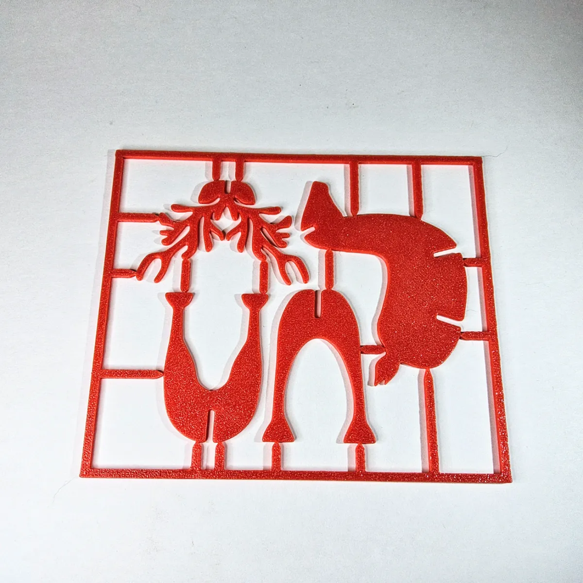 Christmas reindeer card kit or peices only, photo 4 of 4 - Christmas reindeer card kit or peices only Gifts & Occasions