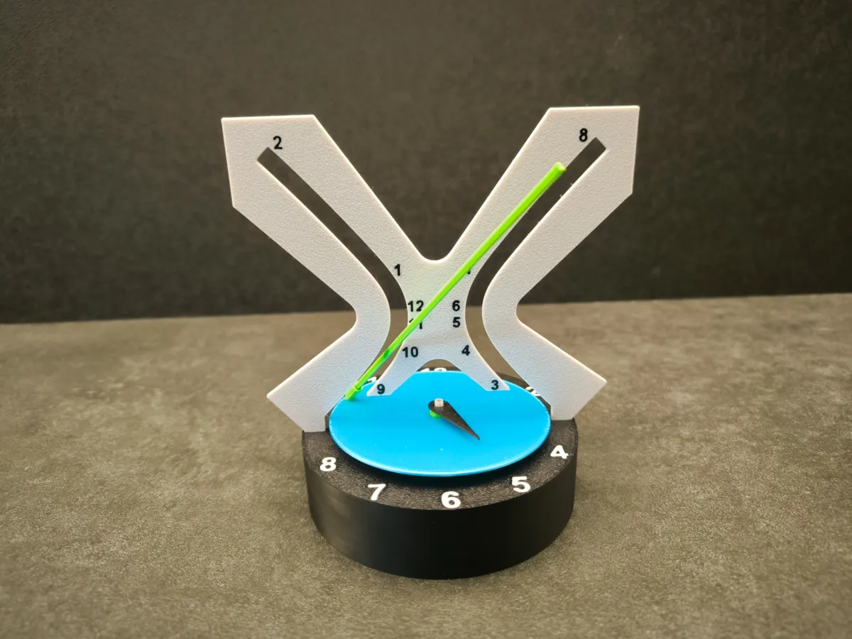Hyperbola Clock, photo 2 of 4 - Hyperbola Clock Household