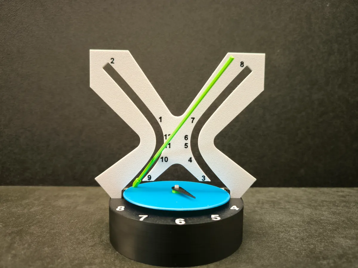 Hyperbola Clock, photo 3 of 4 - Hyperbola Clock Household